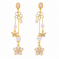 Dainty Butterfly Earrings