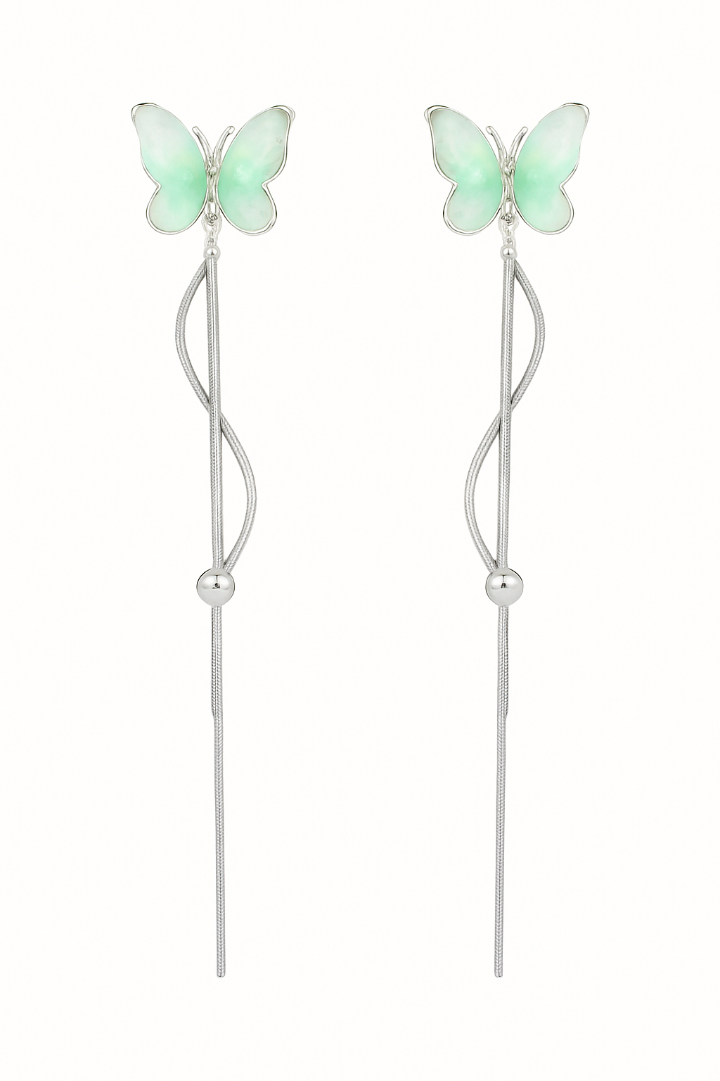 Butterfly Twist Drop Earrings