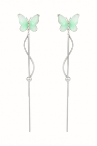Butterfly Twist Drop Earrings