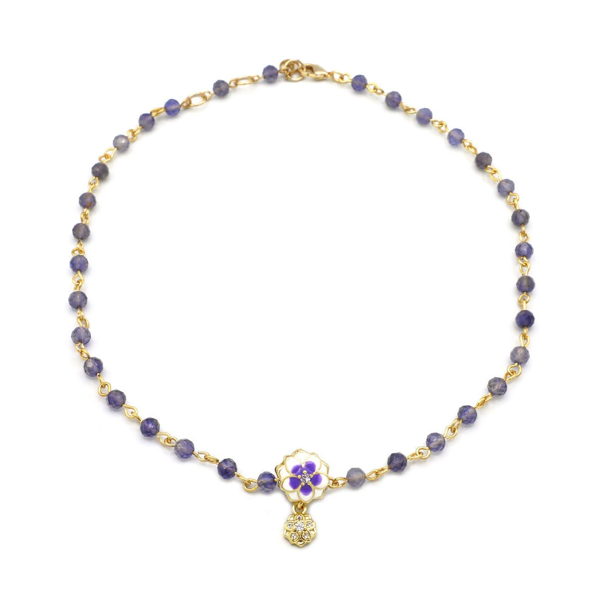 Cosmic Cordierite 2-Way Necklace