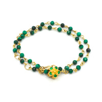 Cosmic Malachite 2-Way Necklace