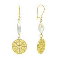 Pearl Celestial Earrings