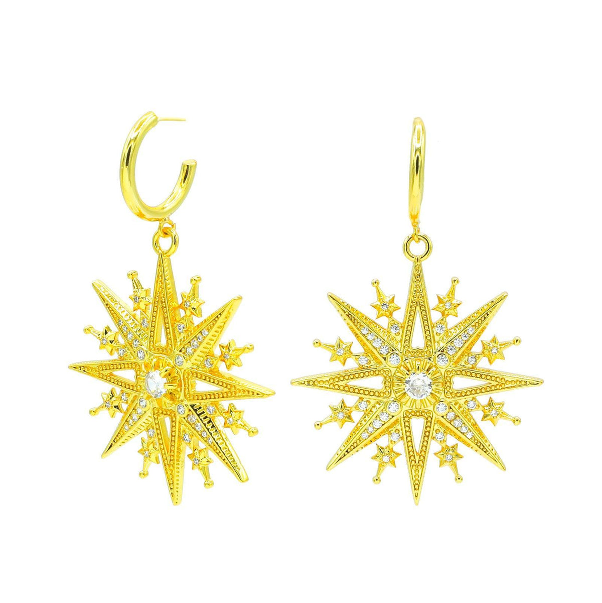 Gold Radiance Earrings