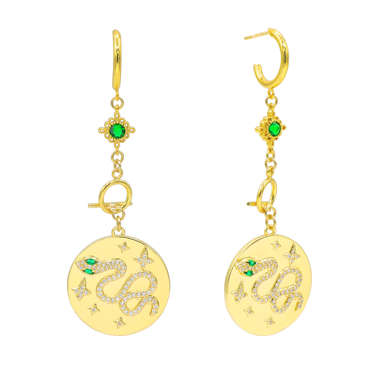 Serpent's Lure Earrings