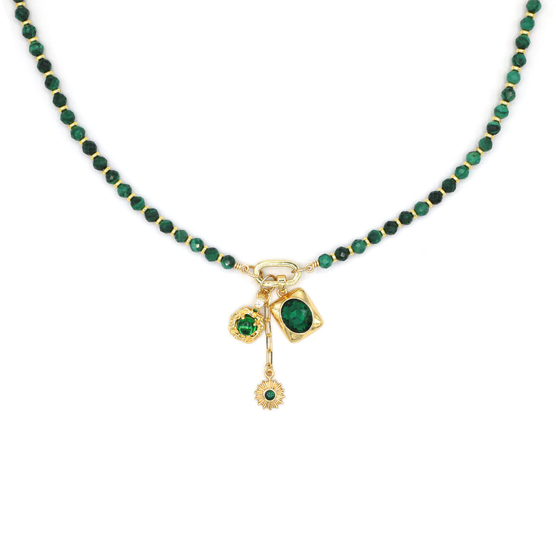 Endless Malachite Necklace
