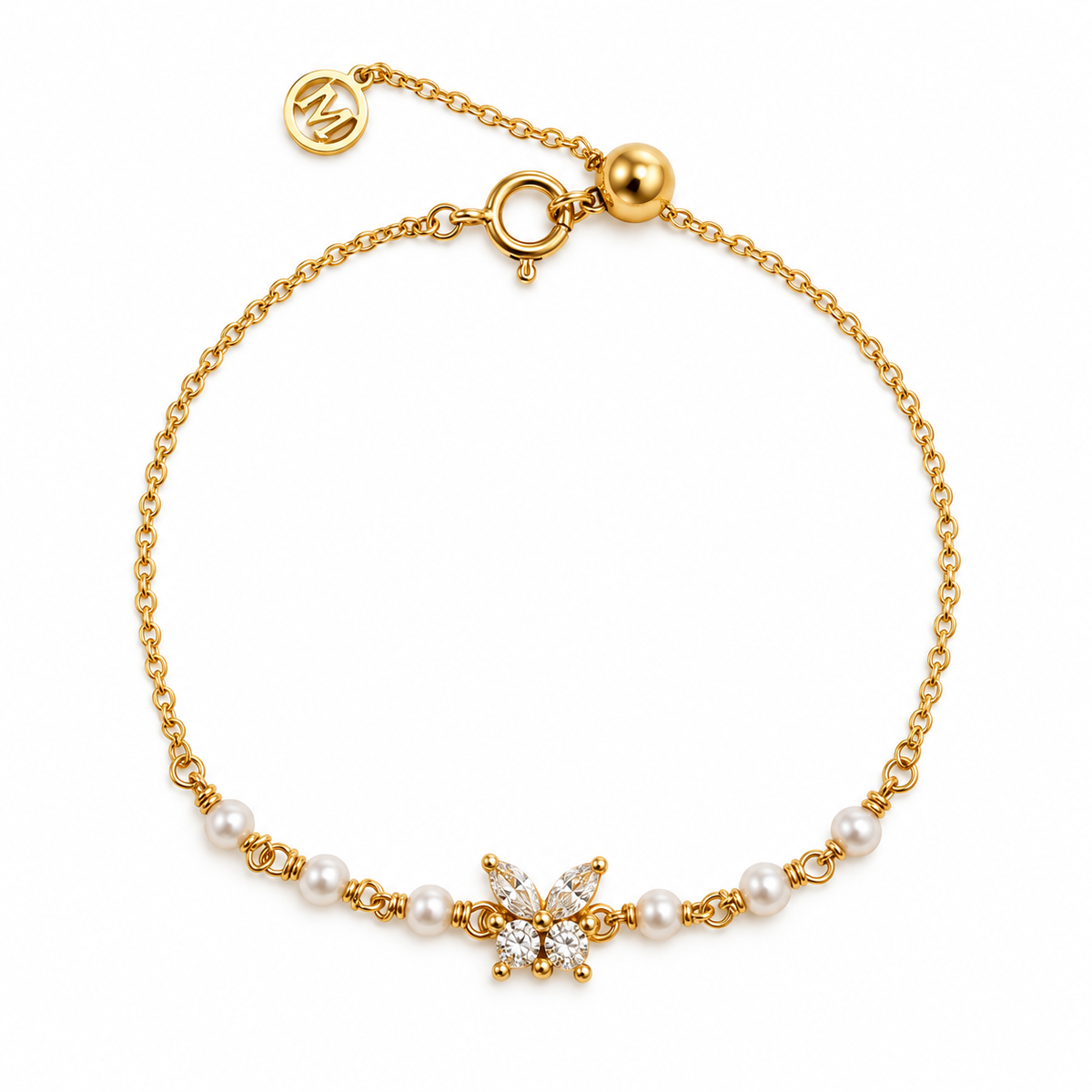 Pearl Flutter Bracelet/Anklet