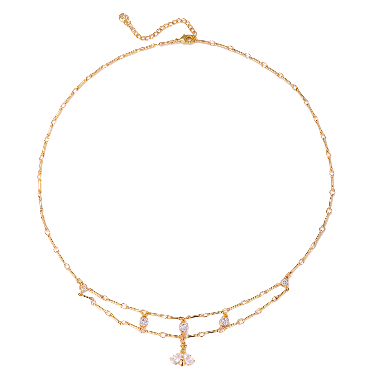 Royal Nectar Double Layer Necklace