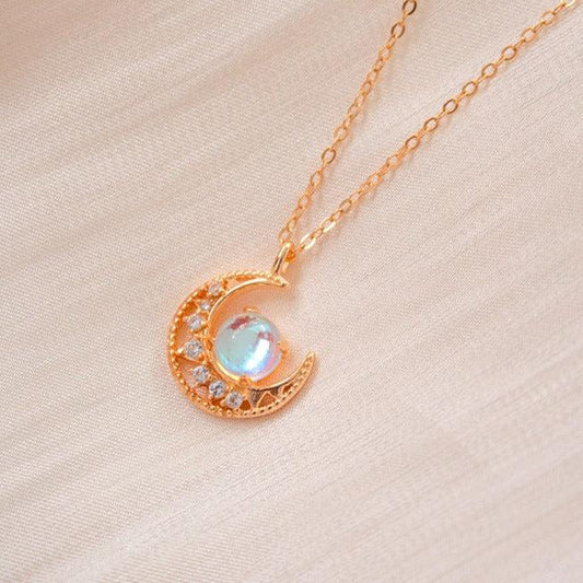 Shimmering Moon Necklace