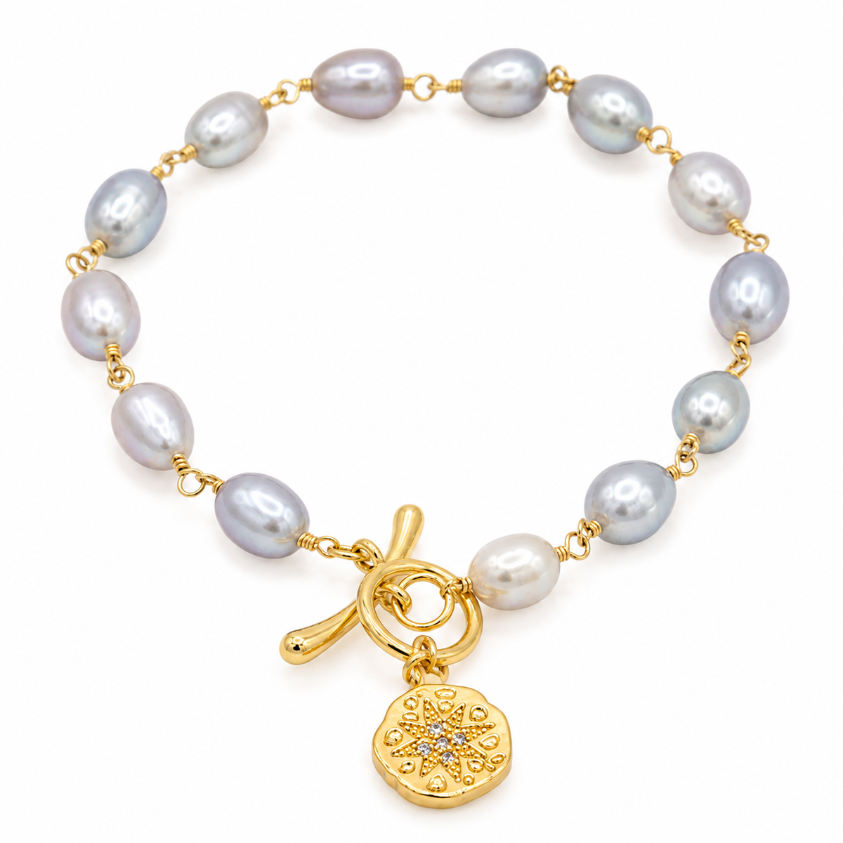 Wonder Green Pearl Bracelet