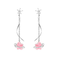 Bubble Star Drop Earring