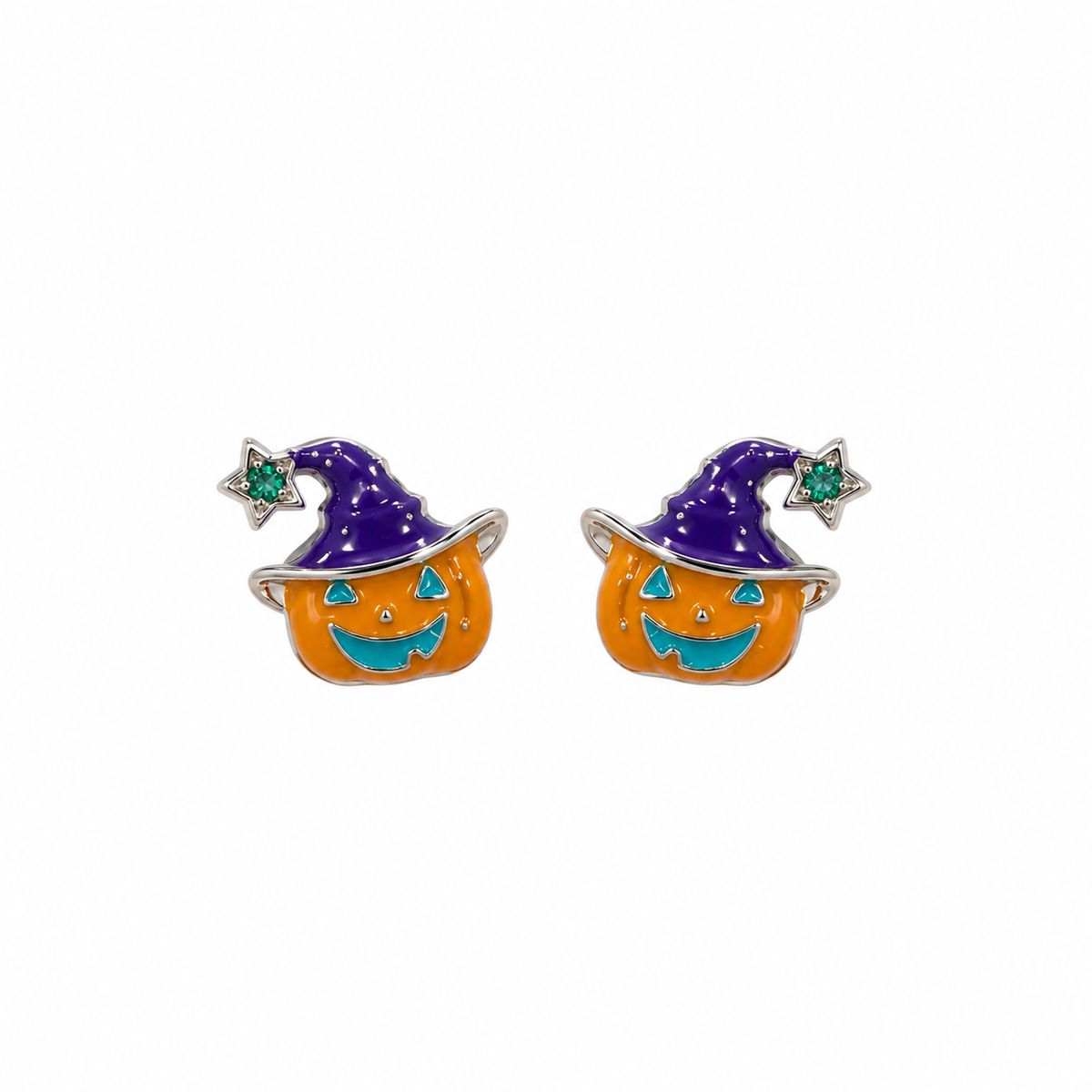 Witchy Pumpkin Earrings