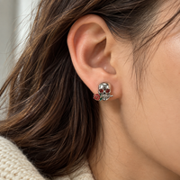 Deadly Rose Earrings
