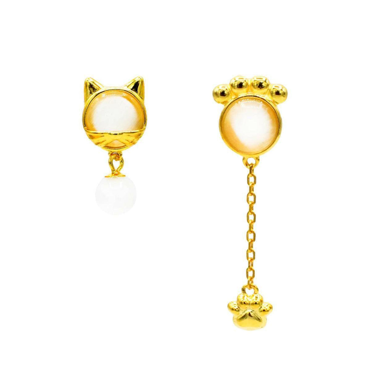 Whisker Glow Cat Earrings