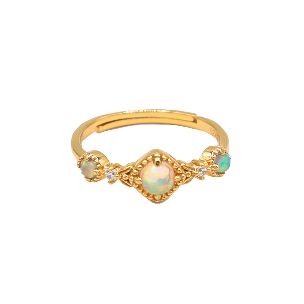 Opal Vibrance Ring