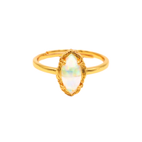 Mirror Opal Ring