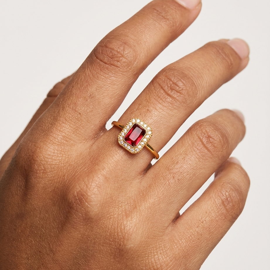Ruby Red Ring