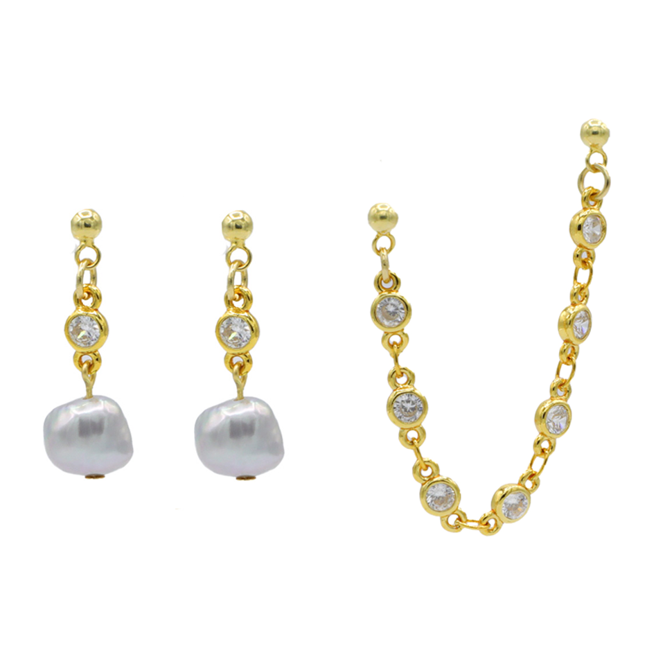 Ocean of Pearls Earrings