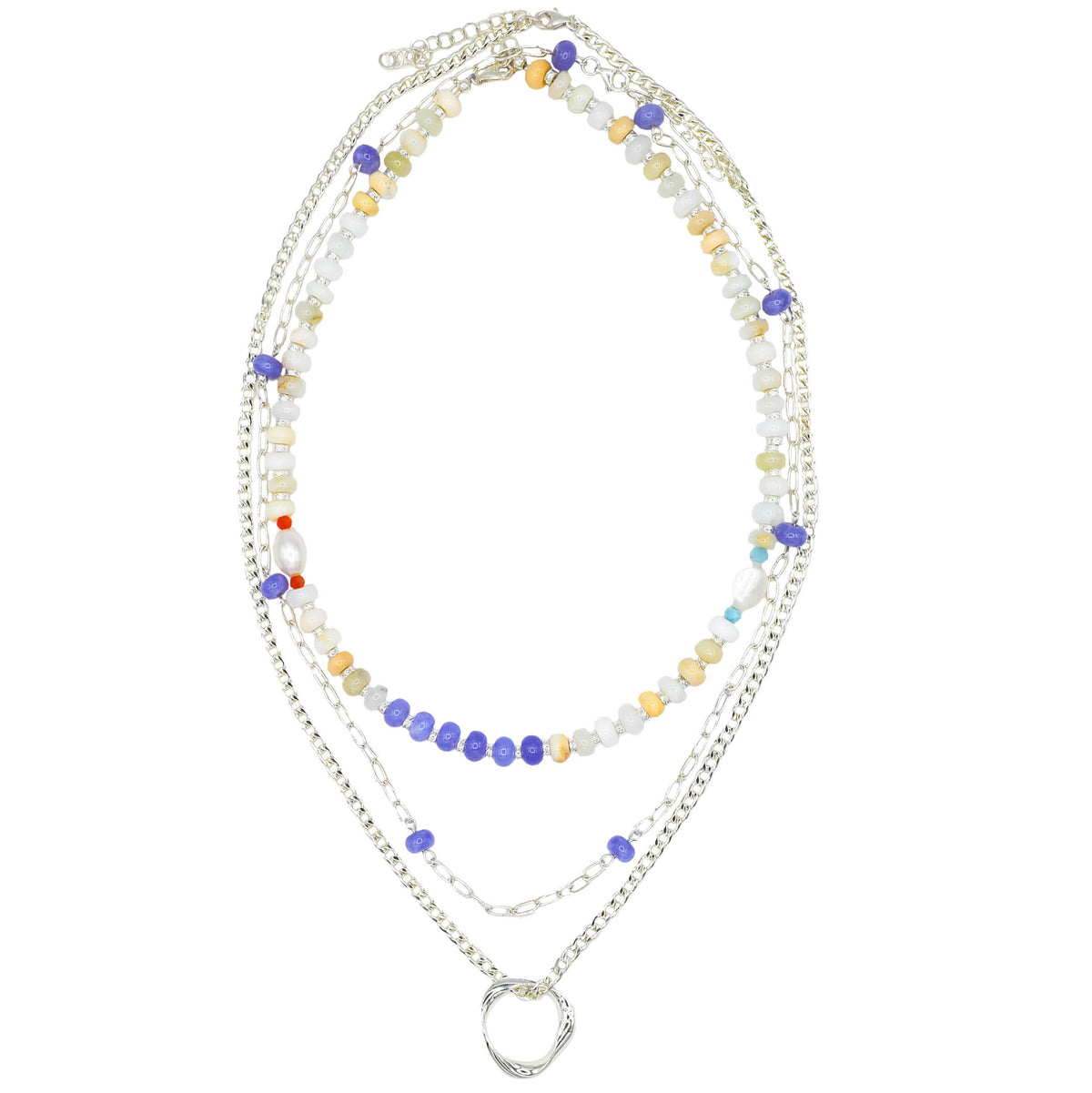 Sunset Warmth Layer Necklace