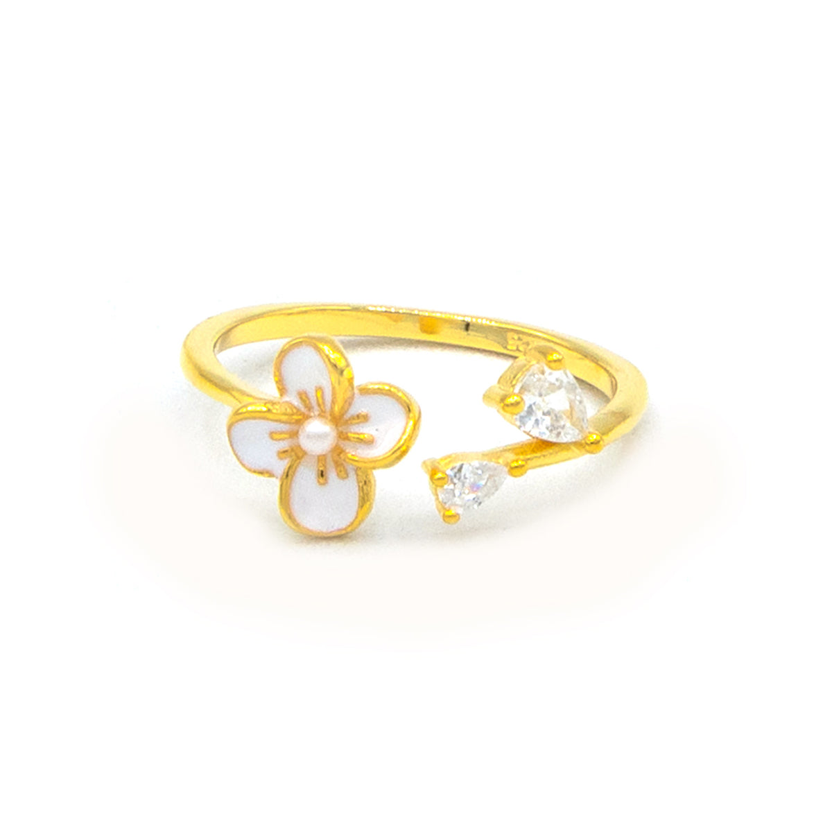 Elegant Floral Ring