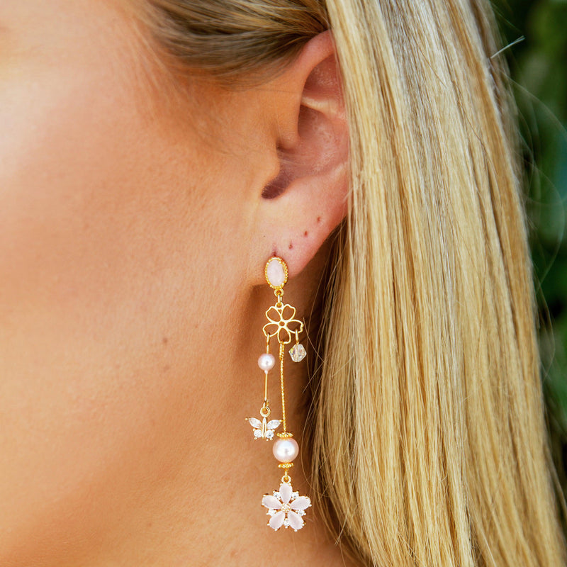Dainty Butterfly Earrings