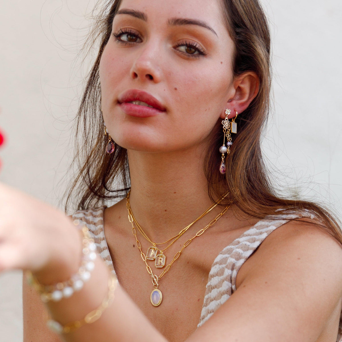 Mother of Pearl Huggies