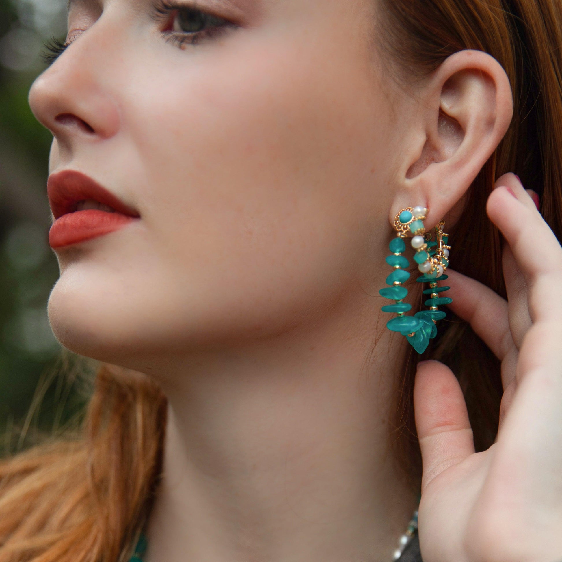 Spectrum Amazonite Earrings