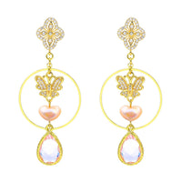 Resplendent Butterfly Earrings