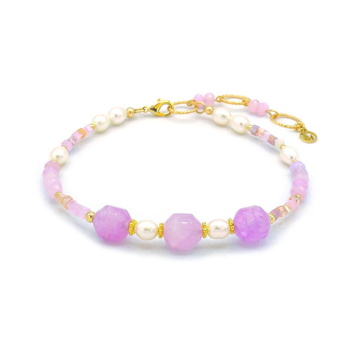 Spectrum Lavender Amethyst Anklet