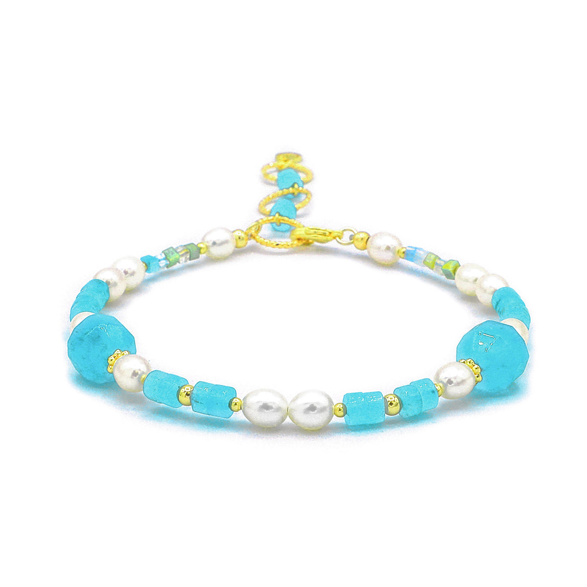 Spectrum Amazonite Anklet