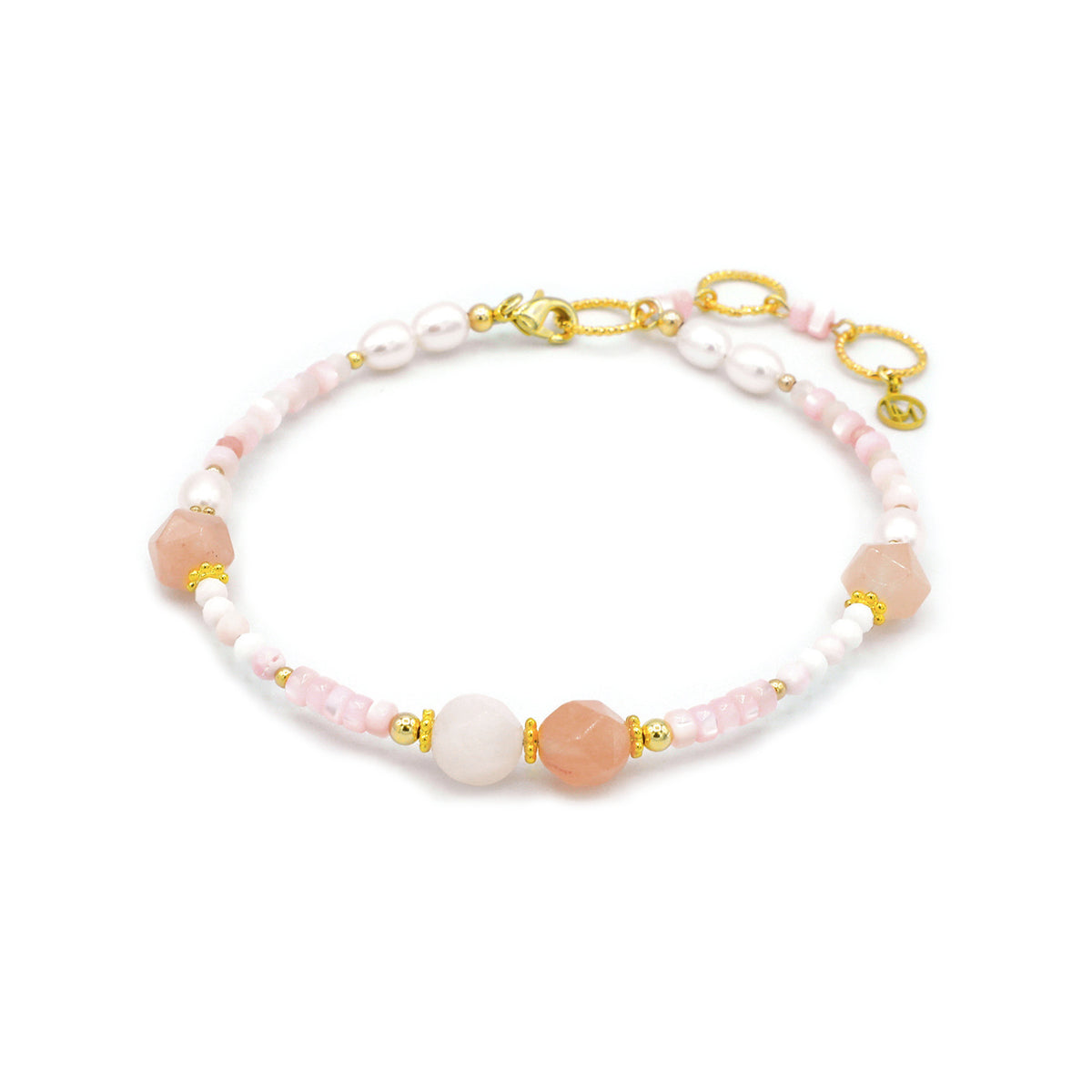 Spectrum Pink Aventurine Anklet