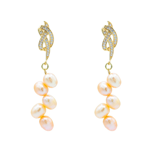 Dancing Pearls Earrings