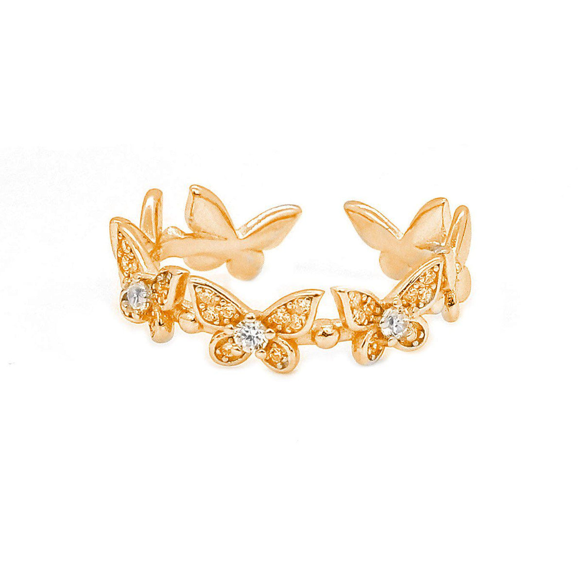 Butterfly Crown Ring