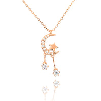 Luna & Star Pendant Necklace
