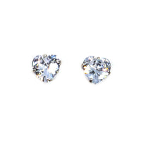 Diamond Heart Earrings