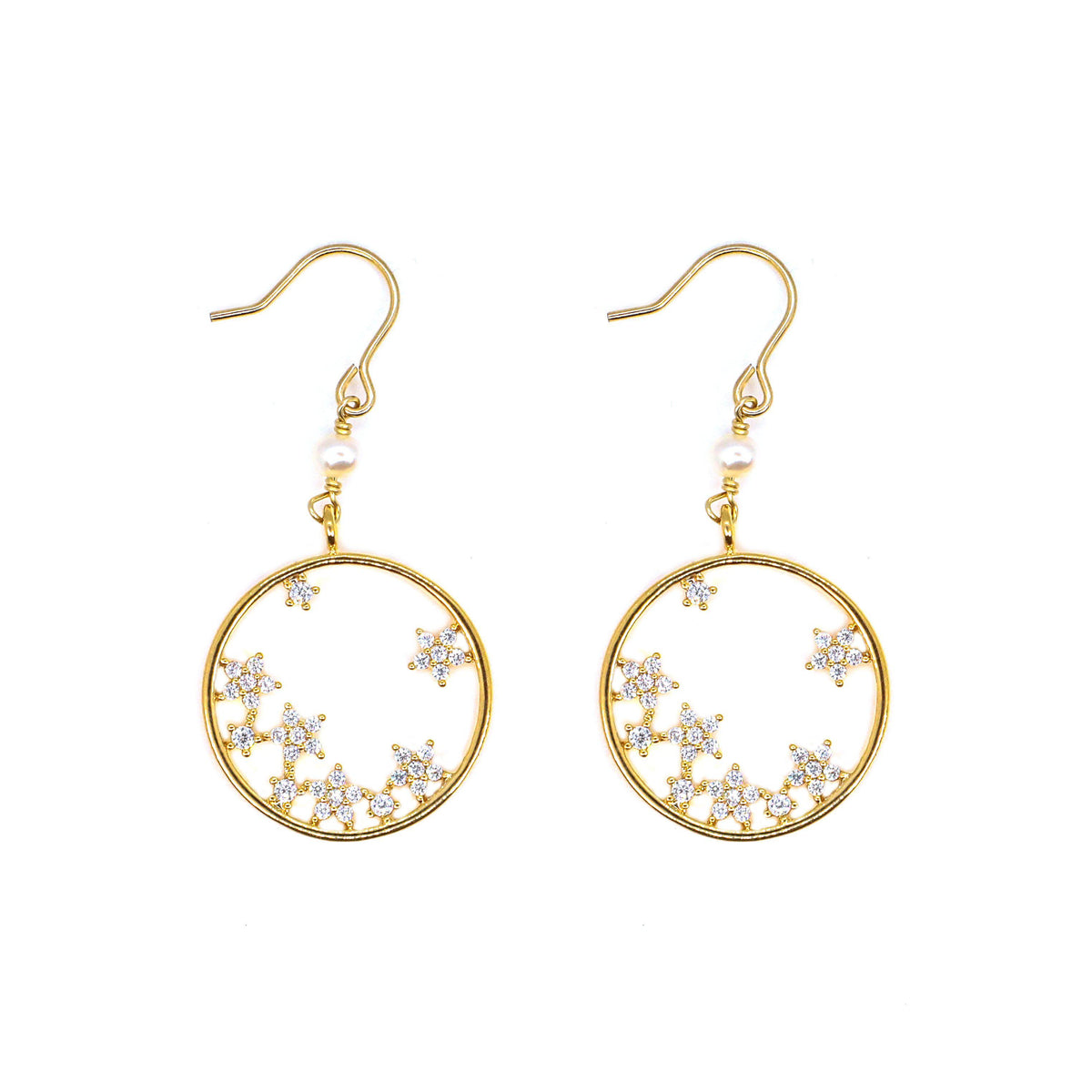 Catching the Star Earrings