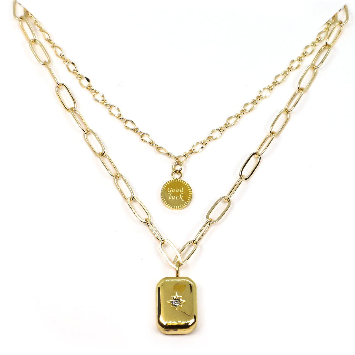 Wish Me Luck Layer Necklace