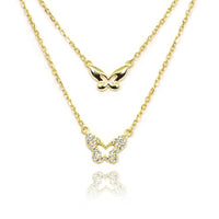 Good Morning, Butterfly Necklace