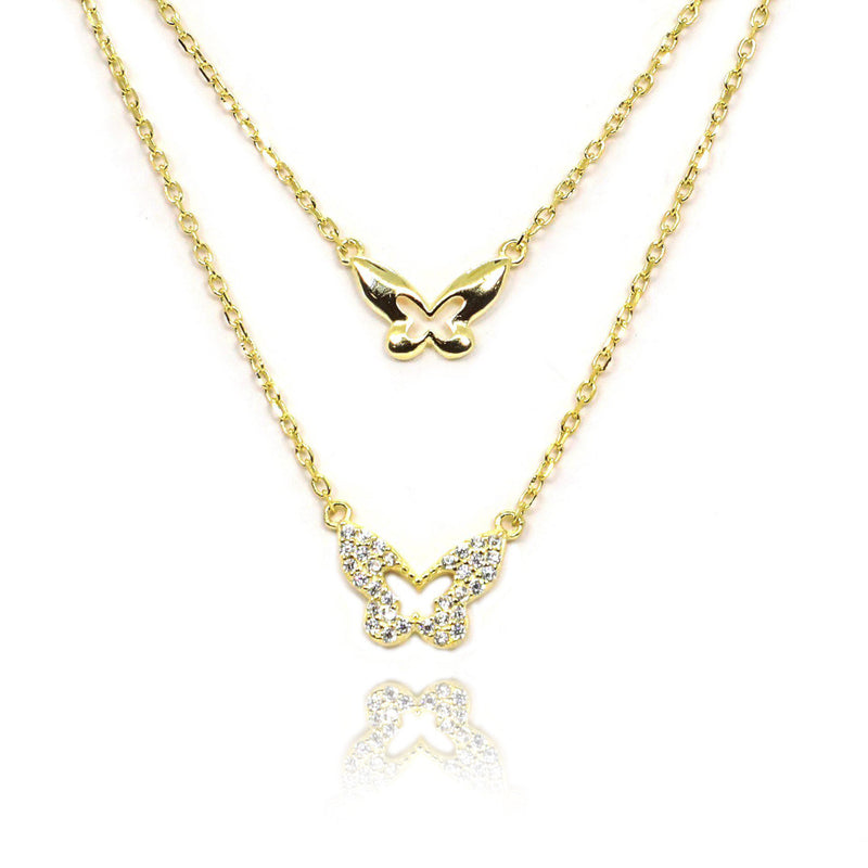 Good Morning, Butterfly Necklace
