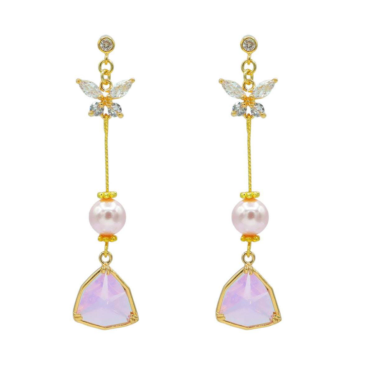 Pastel Butterfly Earrings