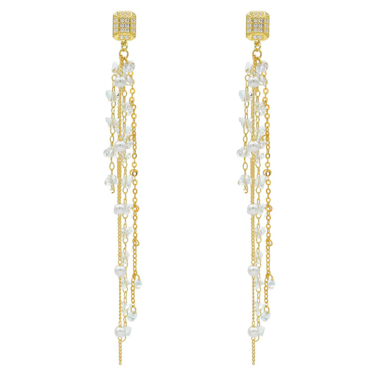 Sparkling Shower Earrings