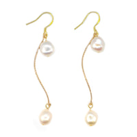 Peony Pearl Earrings