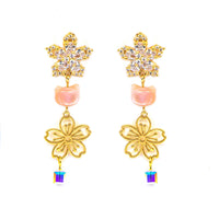 Dancing Kitty Earrings