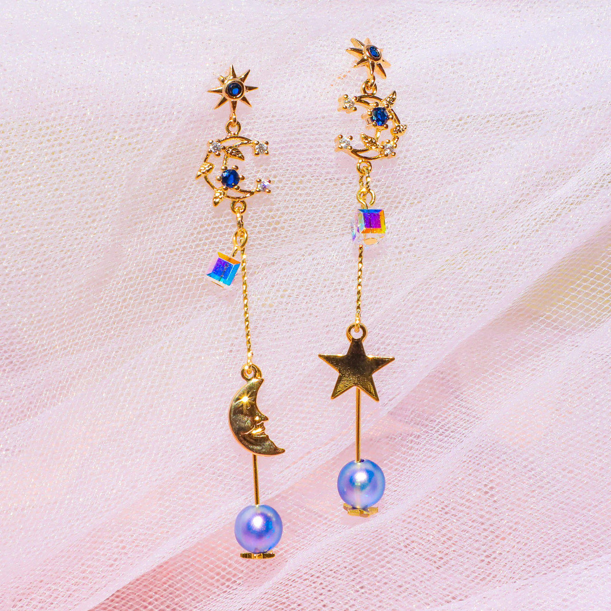 Hidden Moon Earrings