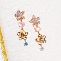 Dancing Kitty Earrings