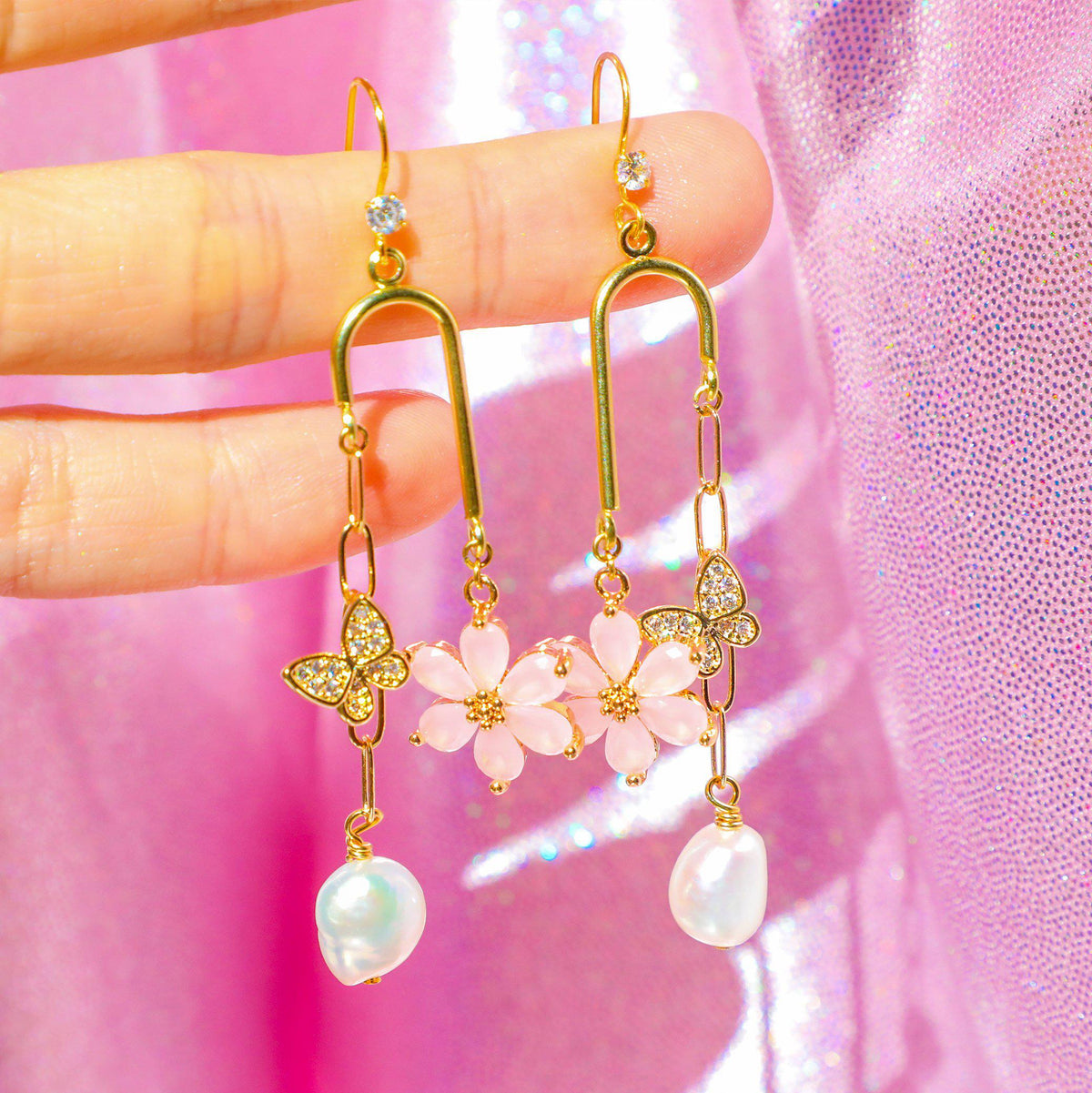 Dancing with Flowers Earrings