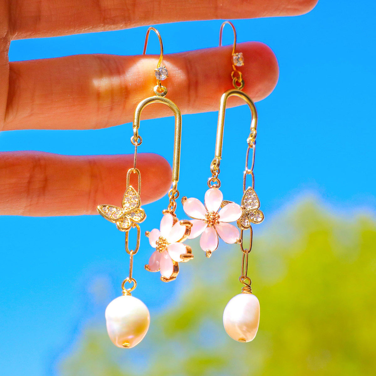 Dancing with Flowers Earrings
