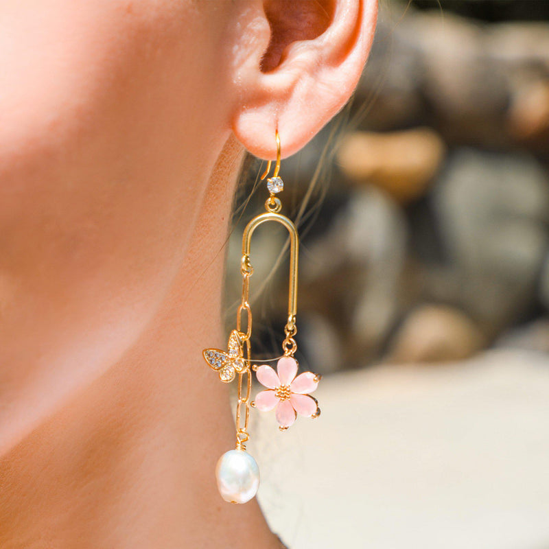 Dancing with Flowers Earrings