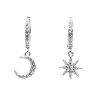 Moon & Sun Huggie Earrings