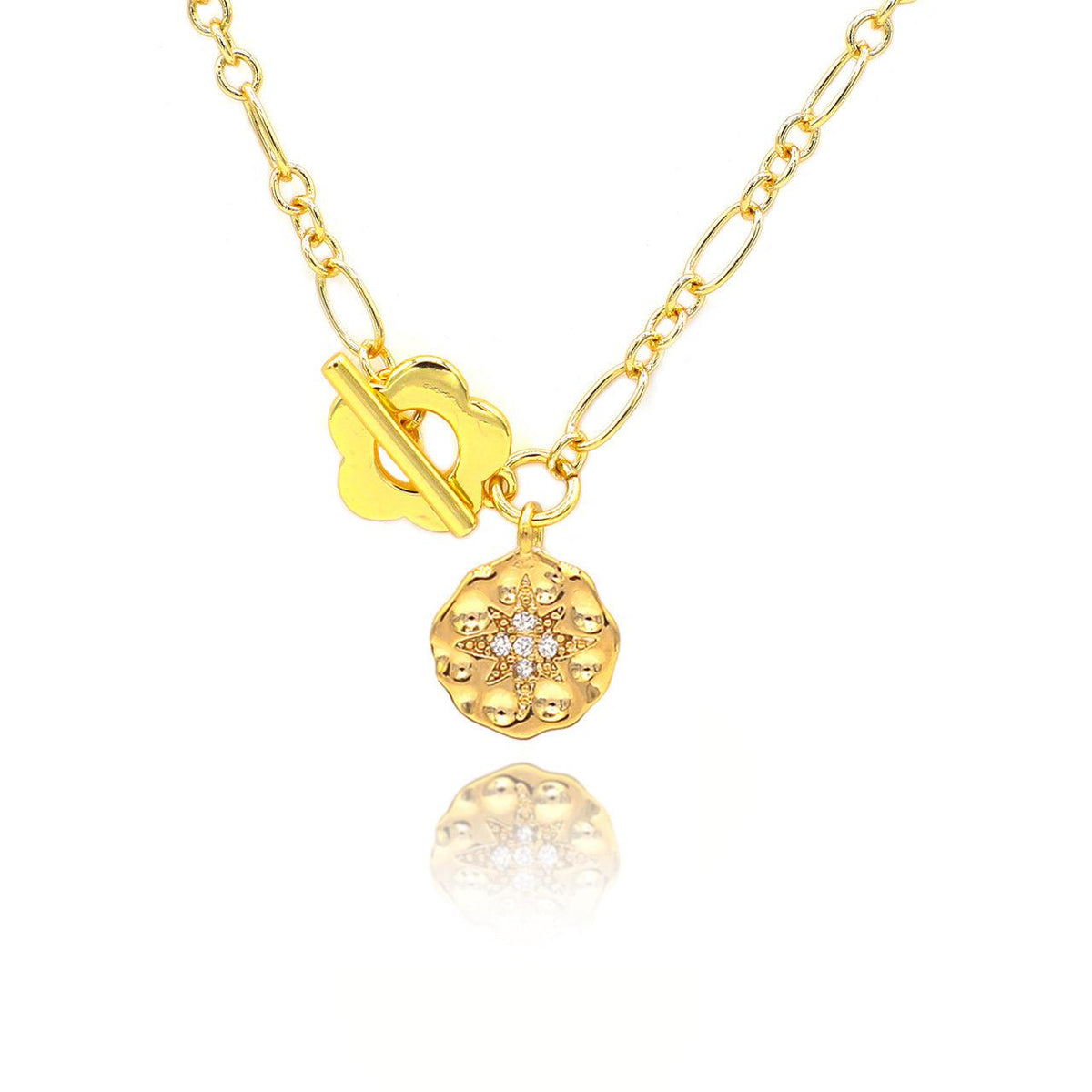 Flower Charm Necklace