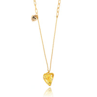 Rosy Heart Necklace
